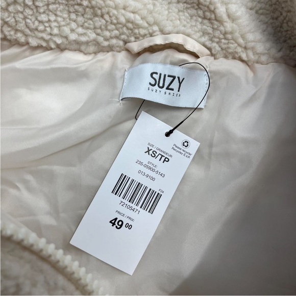 Cozy Cream Sherpa Vest - Picture 7 of 7